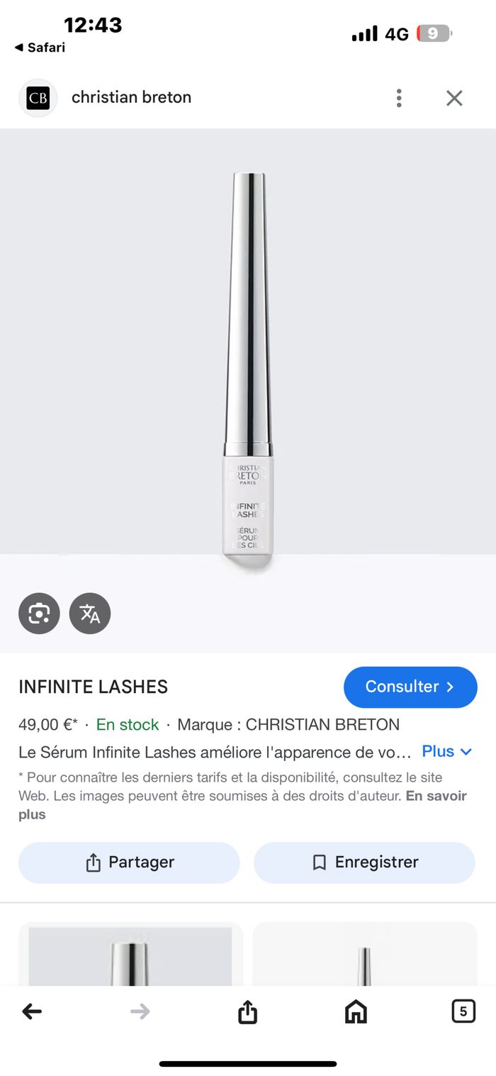 Sérum pour les cils Christian Lacroix - photo numéro 5