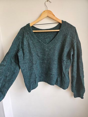 Joli pull Vila vert sapin taille L