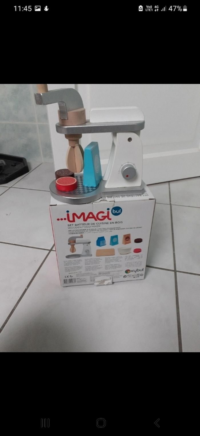 Kit cuisine en bois enfant - photo numéro 3