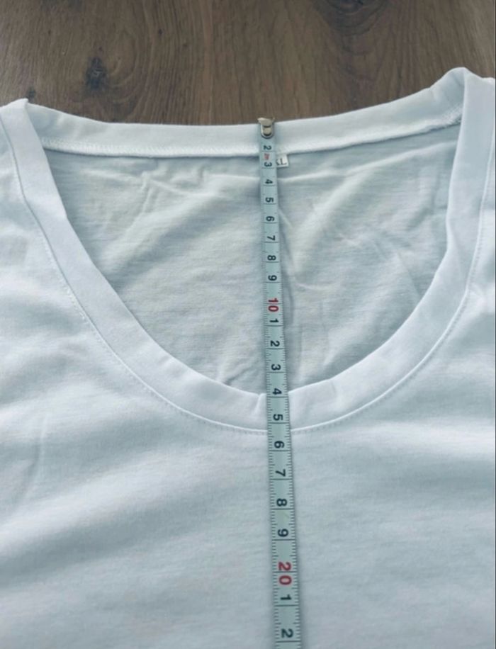 T-shirt blanc basique - photo numéro 5