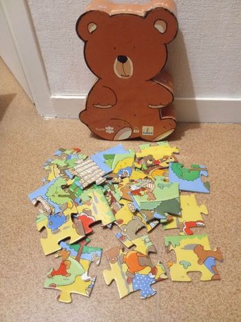 Puzzle boîte Djeco 24 pièces, dès 3 ans, jeu, jouet , grandes pièces