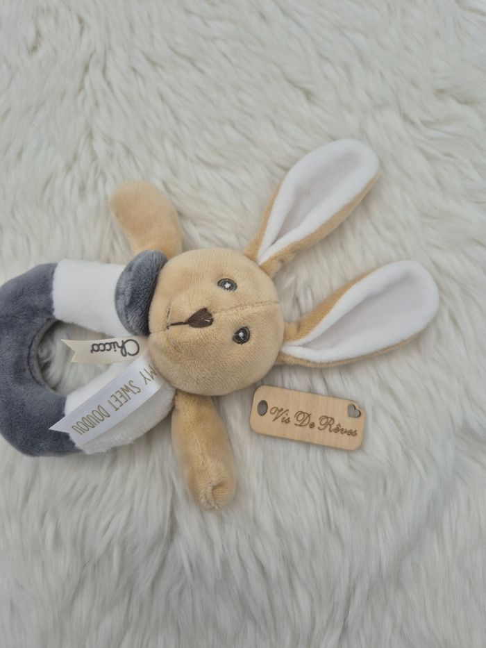 Doudou hochet Lapin Chicco My sweet Doudou - photo numéro 3