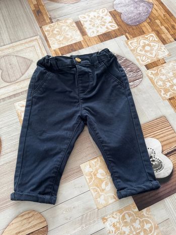 Pantalon bleu marine 6 mois