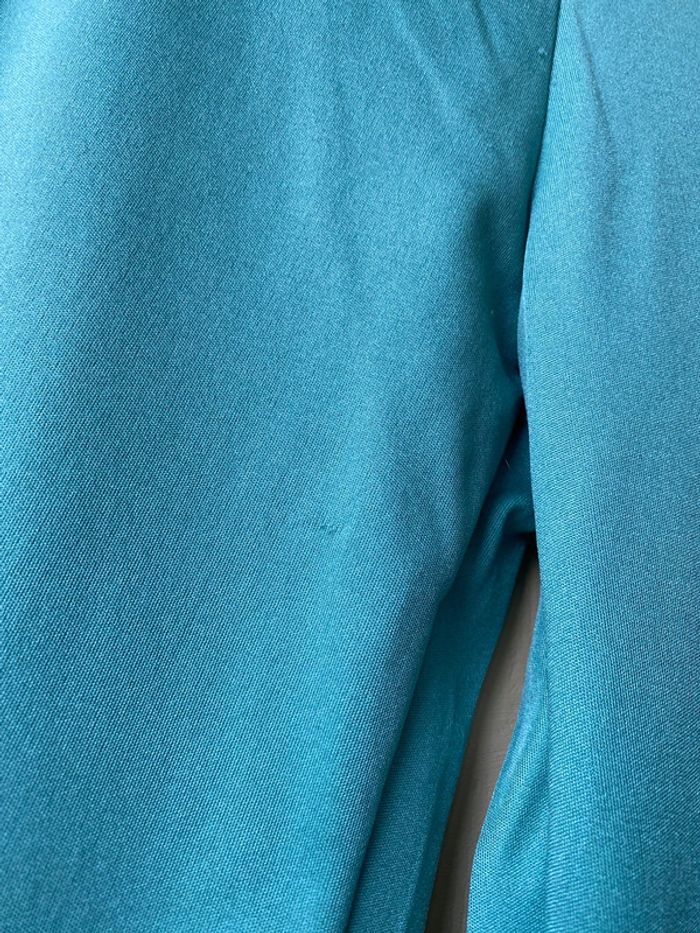 Pantalon satiné évasé vert pastel vintage Mariner M - photo numéro 6