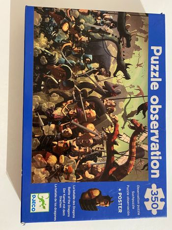 Puzzle Observation la bataille des Dragons