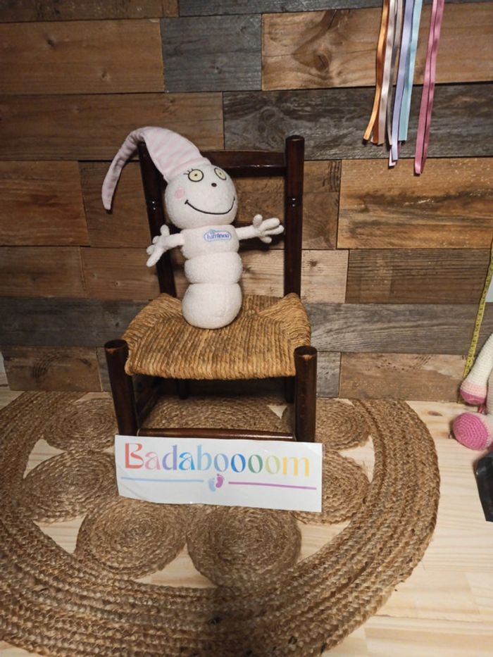 Luminou chenille rose tbe