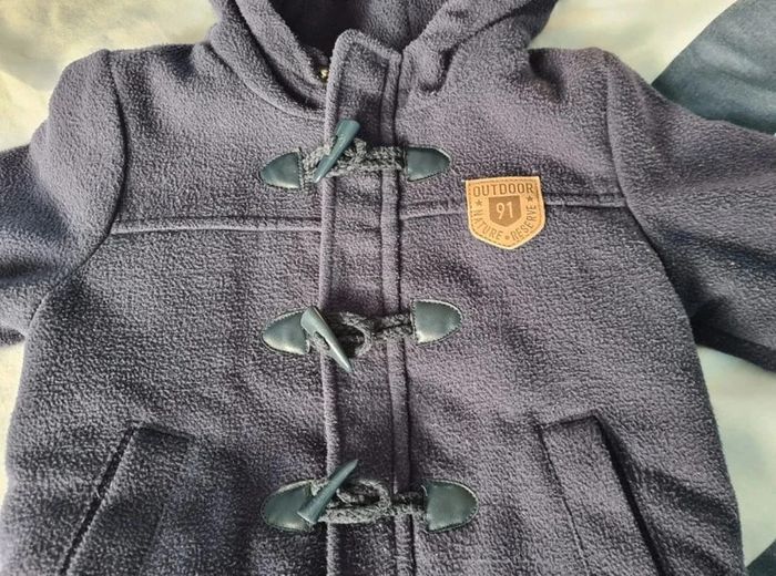 Manteau duffle coat 24 mois Bleu marine - photo numéro 2