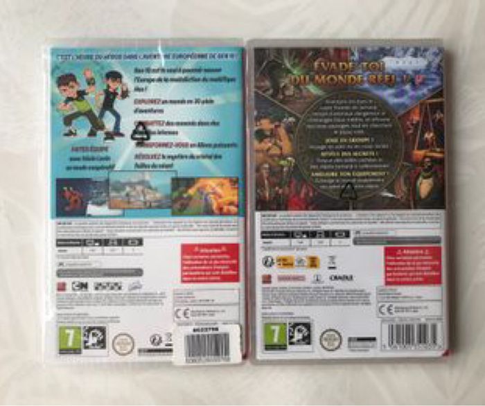 Jumanji aventure sauvage + Ben10 La chasse au pouvoir - Nintendo Switch - photo numéro 2