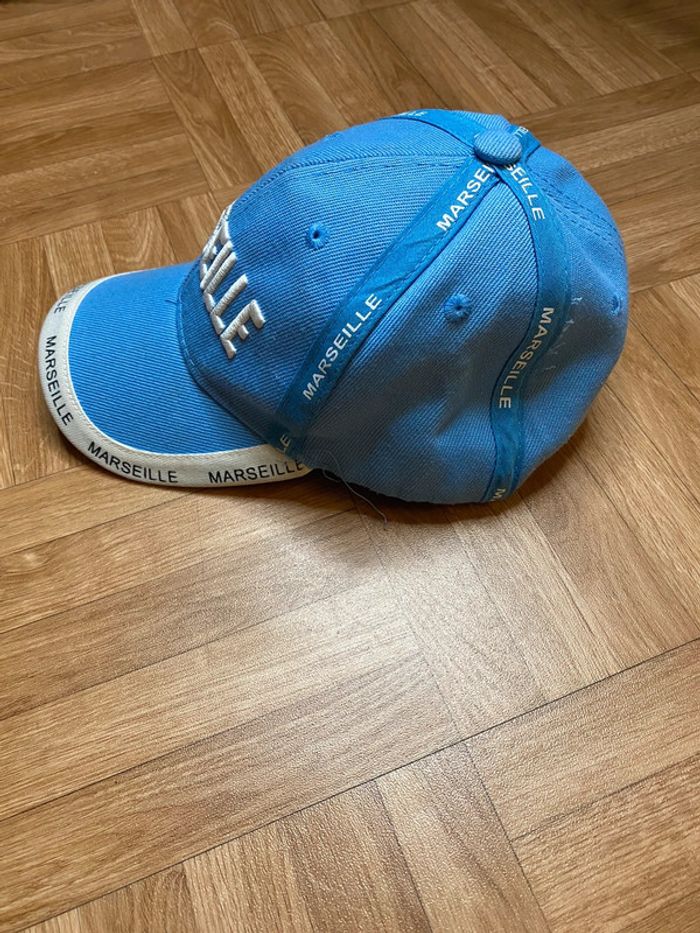 Casquette bleu turquoise Marseille taille 3/5 ans - photo numéro 2