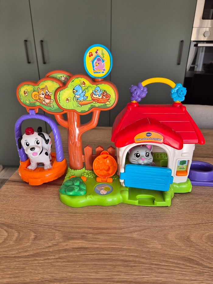 P'tite cabane à surprise tut tut animo Vtech - photo numéro 2