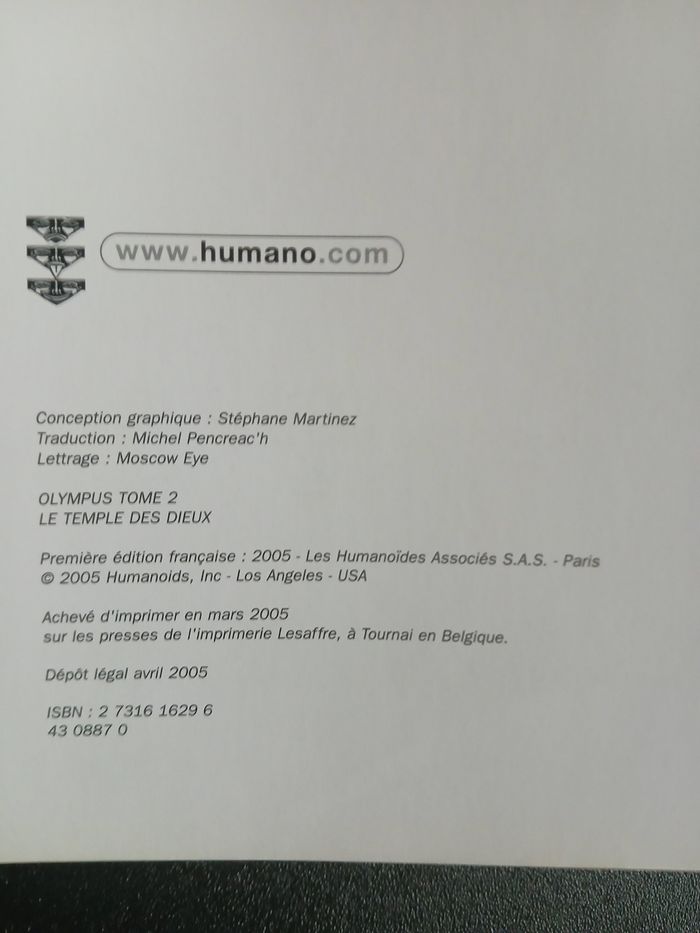 Bd olympus 2,EO - photo numéro 4