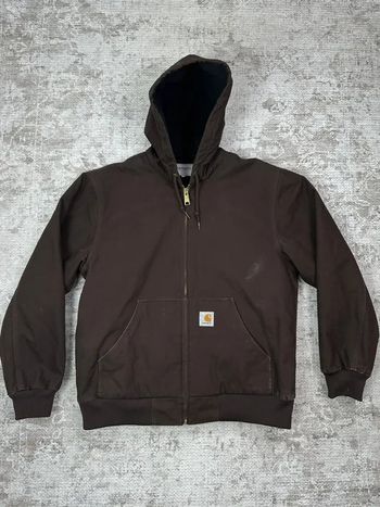 Vintage Active jacket carhartt winter workwear marron marine [ XL ] F