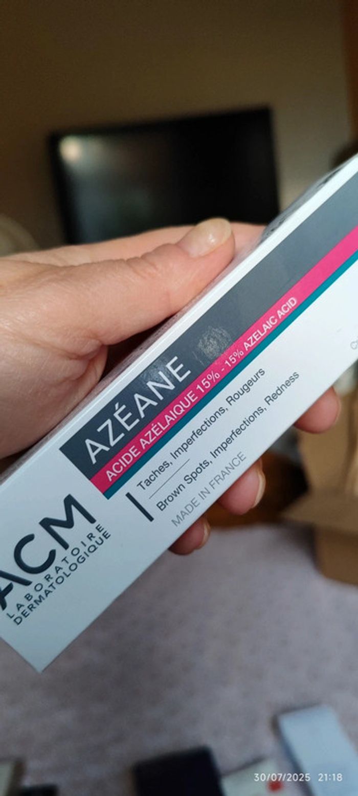 ACM Azéane Crème 15% Acide Azélaïque Anti-Tâches Imperfections et Rougeurs 30ml - photo numéro 7