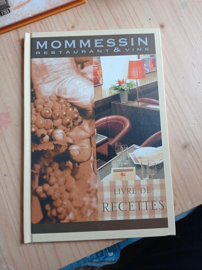 Livre mommessin restaurant et vins