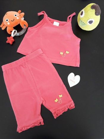 Ensemble rose 3 mois