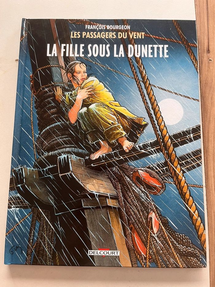 Bande-dessinée Les passagers du vent « La fille sous la dunette »