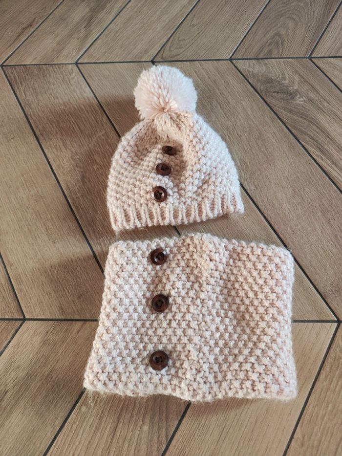 Bonnet + cache cou Taille 3/4 ans (50cm) Orchestra