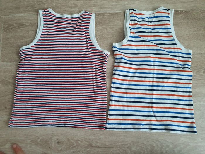 Lot de 2 débardeurs garçon taille 5 ans DPAM - photo numéro 6