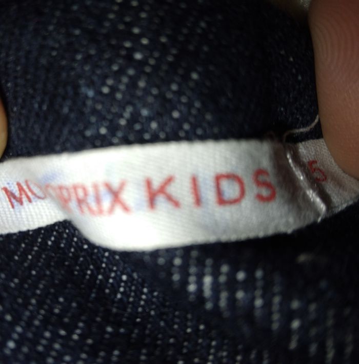 Veste en jeans moltone 5ans en TBE - photo numéro 7