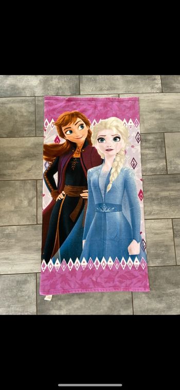 Serviette de plage Disney Reine des neiges