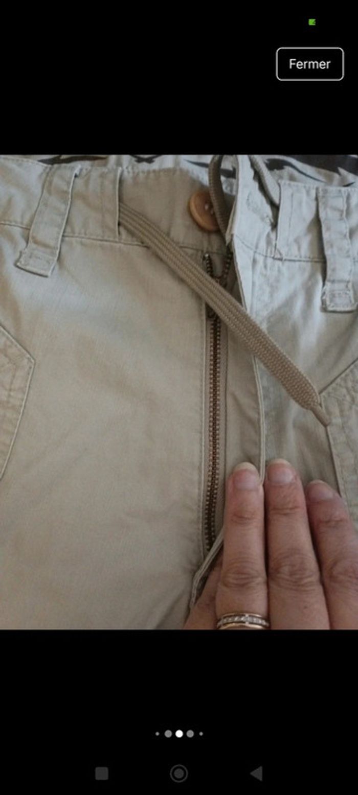 Pantalon jeans randonnée homme Quiksilver taille 46 jambes larges rétro vintage - photo numéro 7