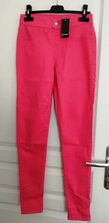 Jegging rose femme Neuf