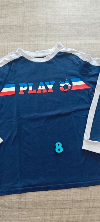 Tee-shirt Okaïdi 8 ans foot