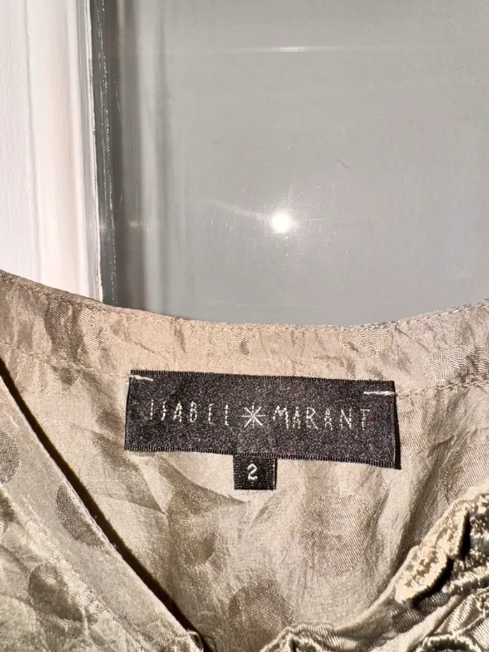 Robe (ou tunique) isabel marant Taille 2 100% soie - photo numéro 5