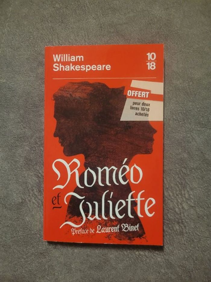Romeo et Juliette preface de Laurent Binet / William Shakespeare