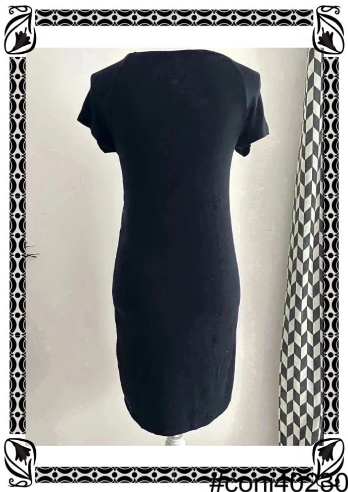Robe Noire Manches Courtes Intimissimi - Taille 36 - photo numéro 4