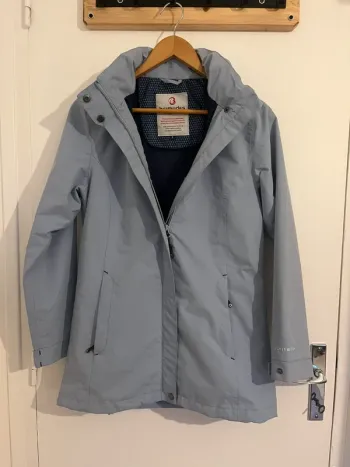 Parka bleu ciel Bermudes - taille 34