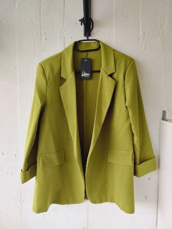 Veste blazer vert olive taille universelle
