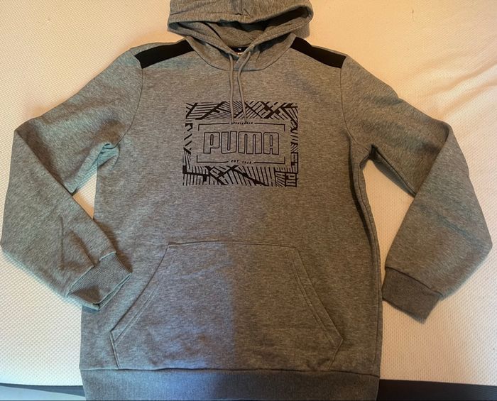 Sweat puma gris - photo numéro 1