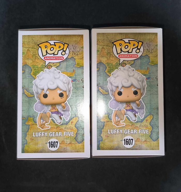 Lot 2 Figurines Funko Pop / Luffy Gear Five N°1607 / One Piece / (1Chase + 1Normal) - photo numéro 4