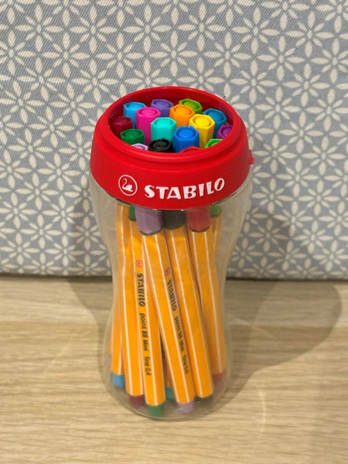 Pochon de 16 Mini Feutres d'Ecriture "Mini Point 88" - photo numéro 2