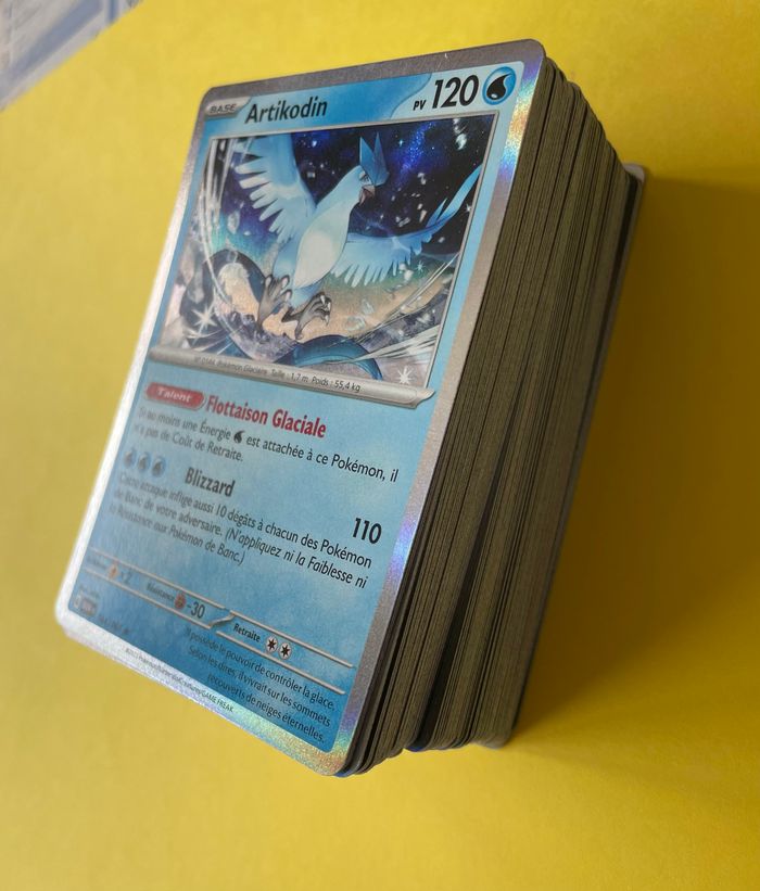 🎴 Lot de 100 Cartes FR Commun/Peu commune aléatoire série Pokémon 151 🎴