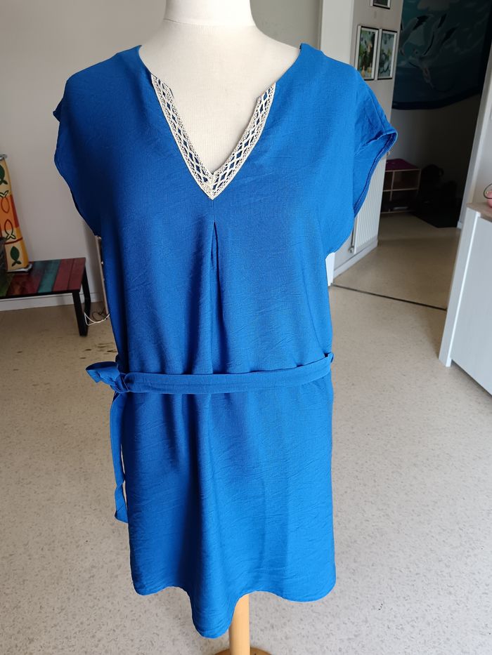 Robe d'été bleu T2
