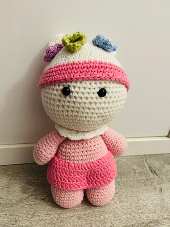 Doudou peluche crochet