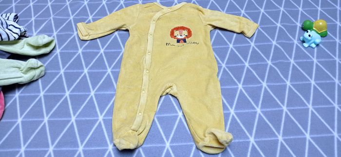 🦁 lot 6 pyjamas hiver, 3 mois - photo numéro 7