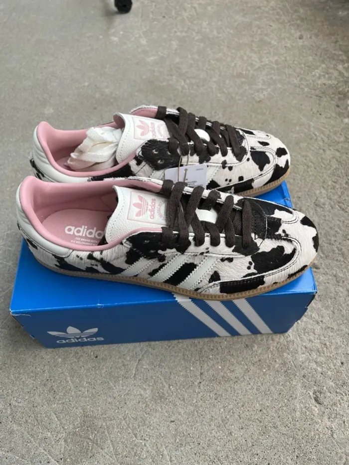 Adidas Samba OG Cow Print - photo numéro 2