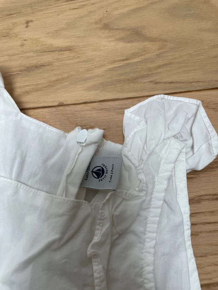 Robe blanche cérémonie 4ans - photo numéro 3