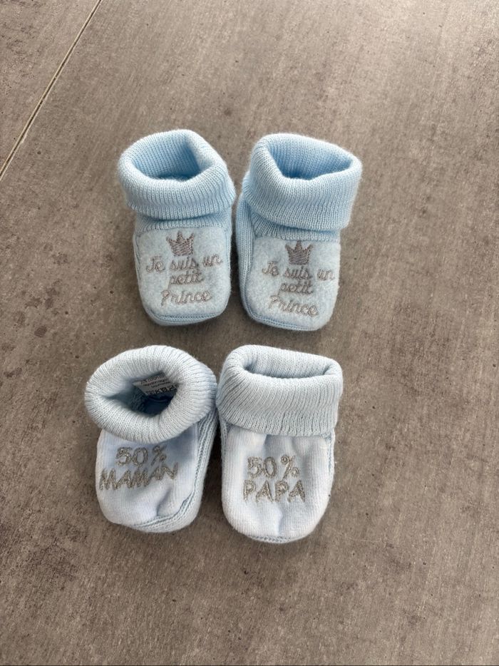 Lot de deux paires de chaussettes