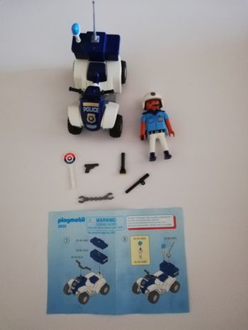 playmobil quad police