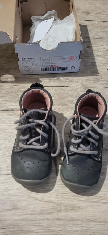 Chaussures fille taille 23 cuir verbaudet