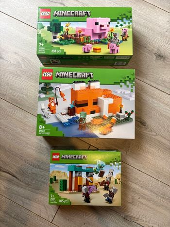 Lego neuf scellés minecraft