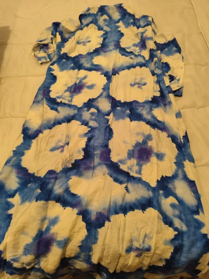 Robe longue bleu - photo numéro 2