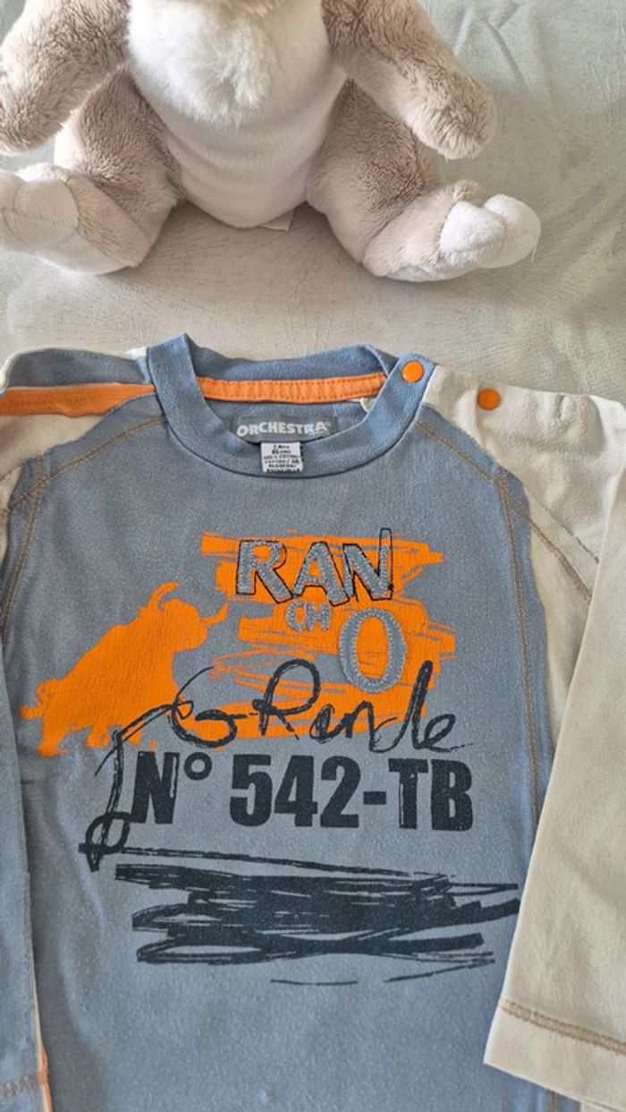 Tee-shirt orchestra 2 ans - photo numéro 2