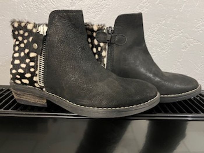 Bottines Reqins Tout en cuir P.31