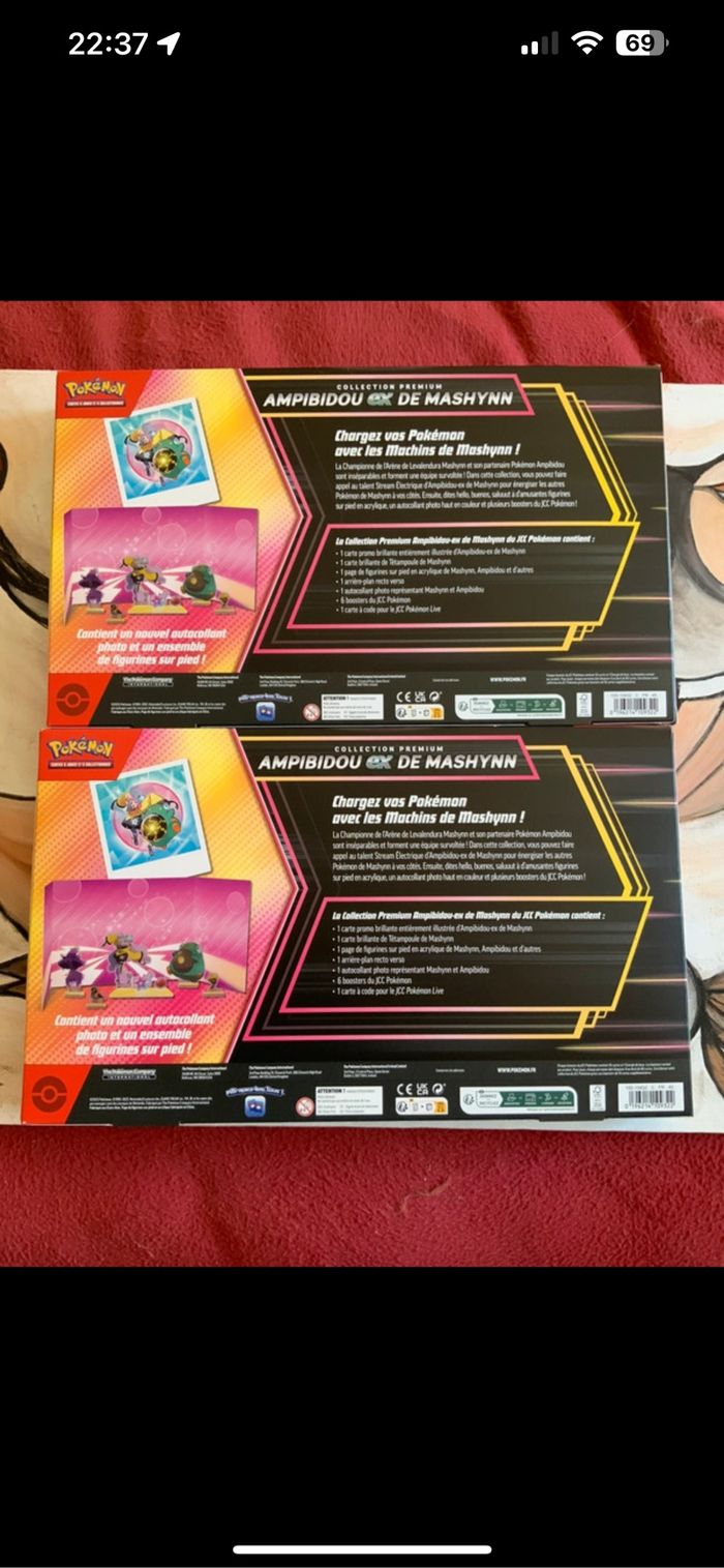 2 coffret ampibidou ex de mashyn Pokémon - photo numéro 3