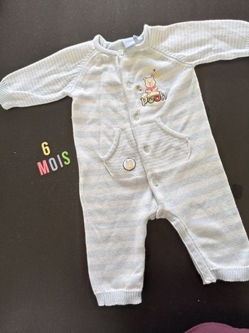 Pyjama/Combinaison Winnie bébé garçon 6 mois